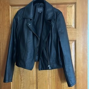 The Limited Black Faux Leather Jacket